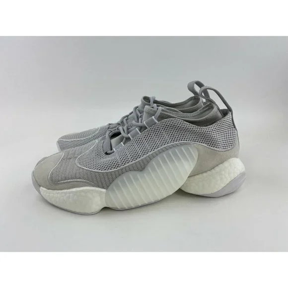 Adidas Crazy BYW 2 White Grey Men's Sneakers Shoes Boost Gray NO SHOE BOX - Picture 8 of 10
